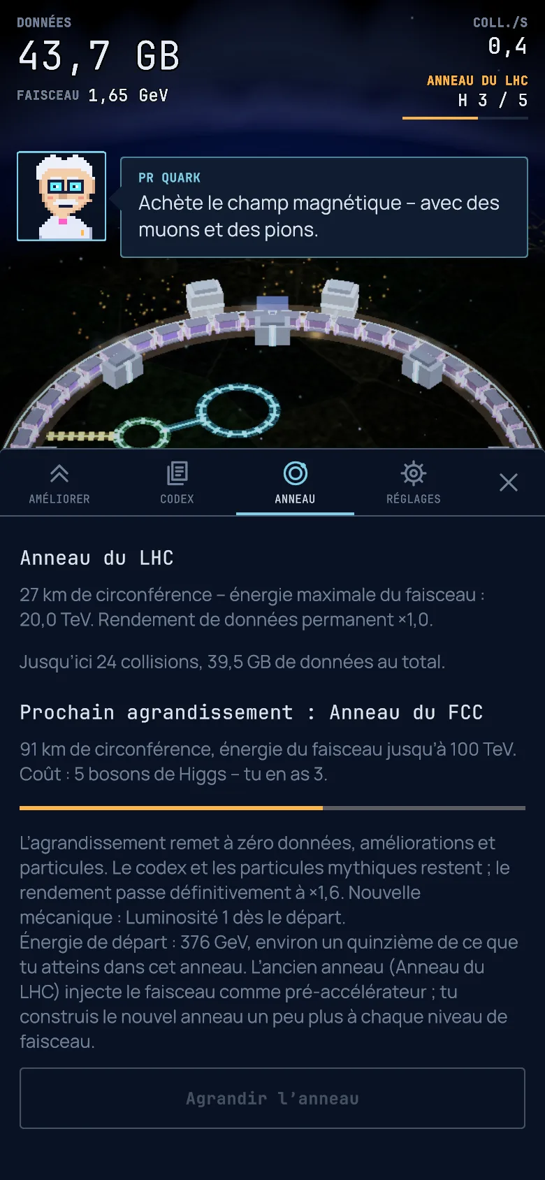 Capture d’écran : L’anneau