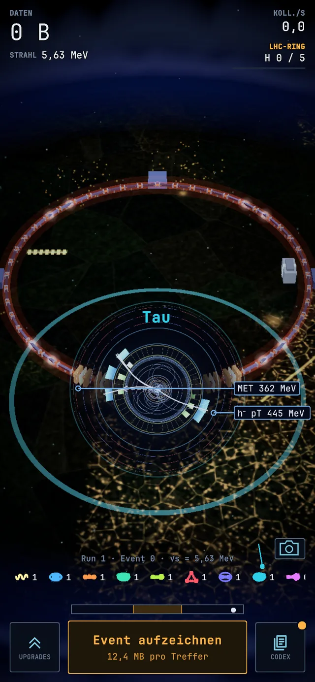 Eventanzeige eines Tau-Events, Screenshot aus dem Spiel.